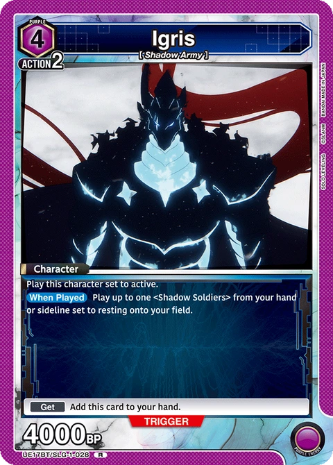 Igris - Union Arena (English) card
