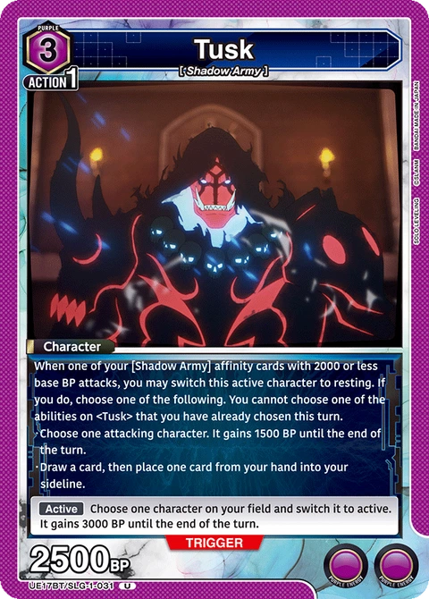 Tusk - Union Arena (English) card