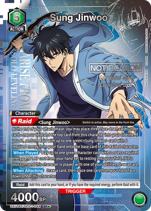 Sung Jinwoo - Union Arena (English) card