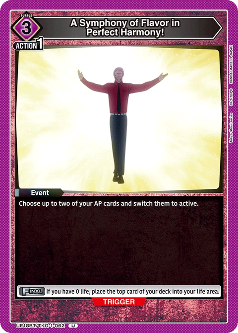 A Symphony of Flavor in Perfect Harmony! - Union Arena (English) card