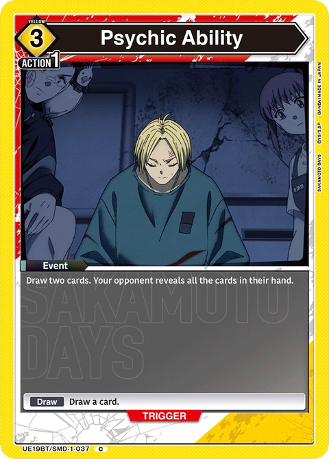 Psychic Ability - Union Arena (English) card