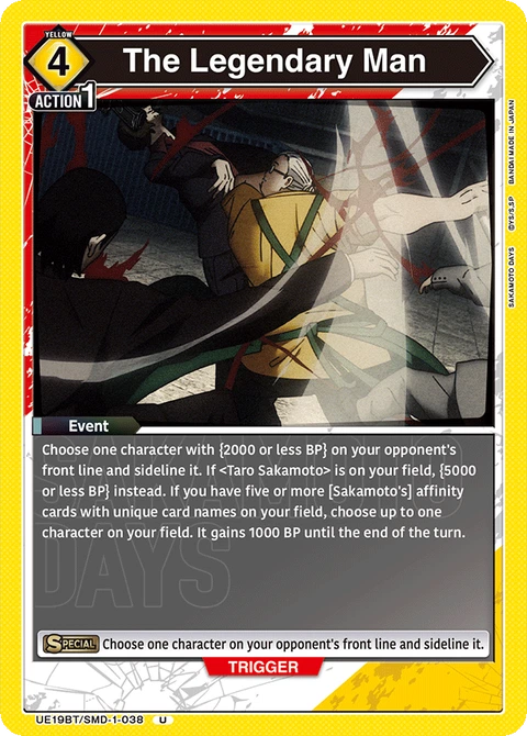 The Legendary Man - Union Arena (English) card