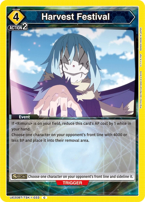 Harvest Festival - Union Arena (English) card