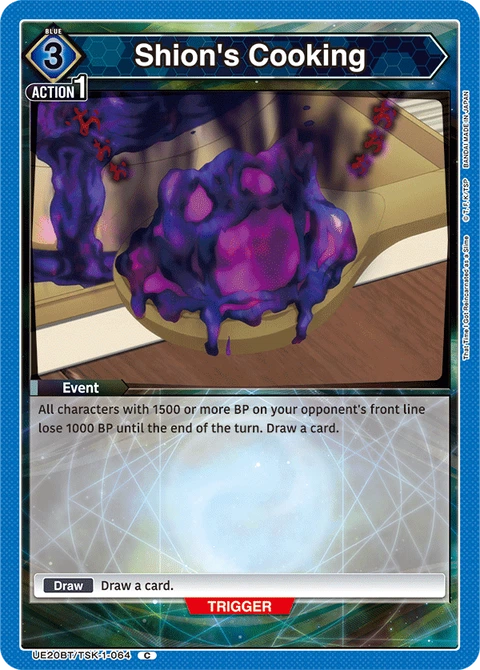Shion's Cooking - Union Arena (English) card