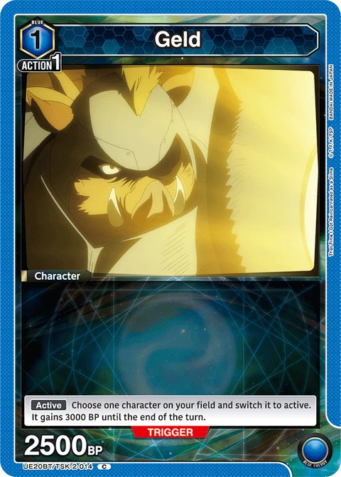 Geld - Union Arena (English) card