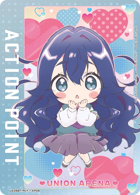 Action Point Card(The 108 Girlfriends Who Really, Really, Really, Really, REALLY Love You) - Union Arena (English) card