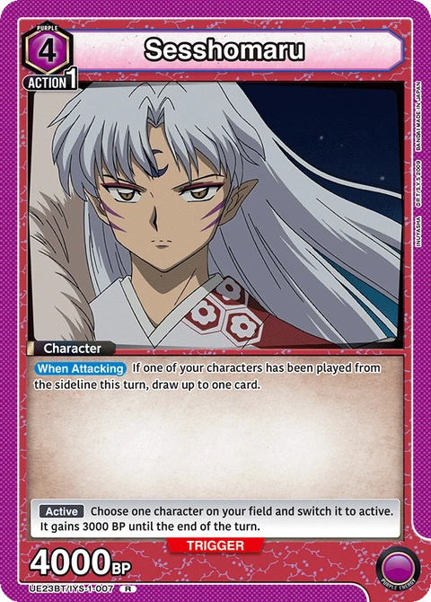 Sesshomaru, Union Arena (English) Main Card