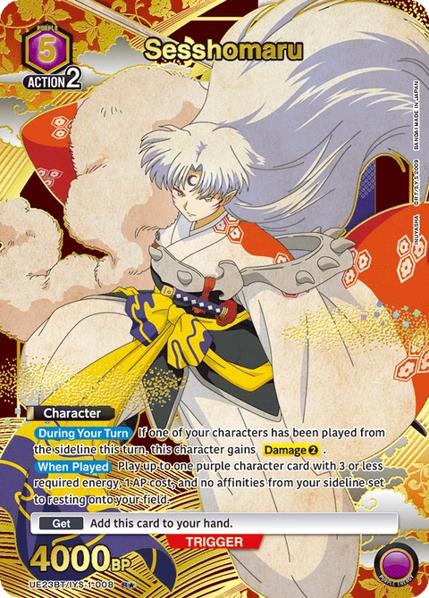 Sesshomaru - Union Arena (English) card