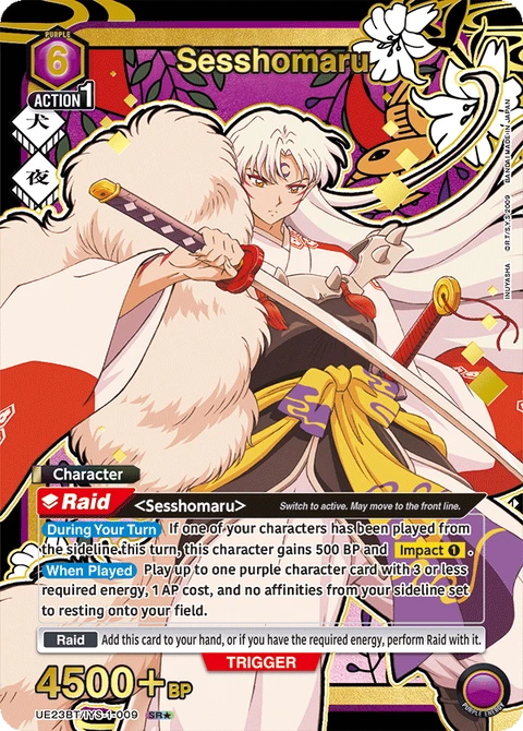 Sesshomaru - Union Arena (English) card