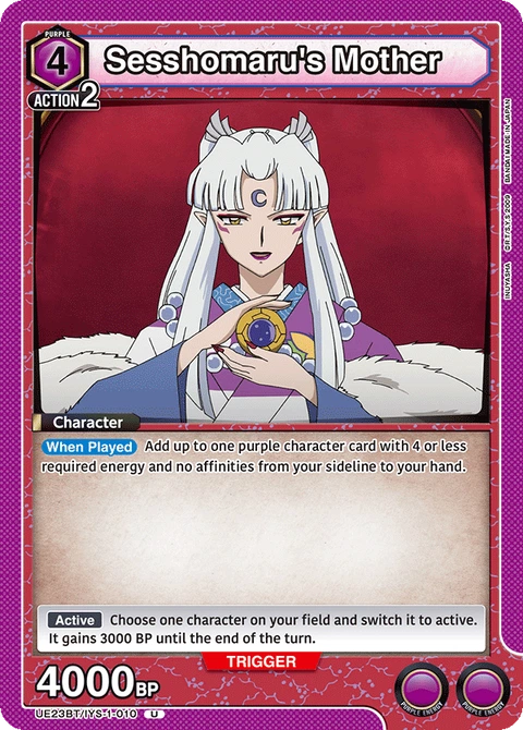 Sesshomaru's Mother, Union Arena (English) Main Card