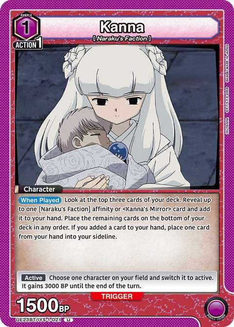 Kanna - Union Arena (English) card