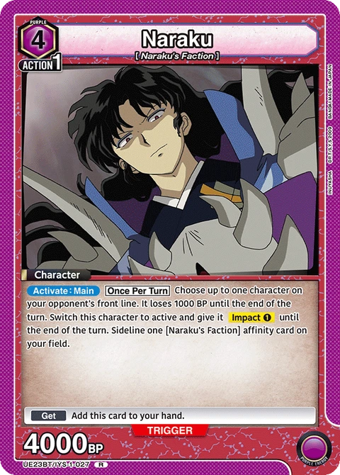 Naraku - Union Arena (English) card