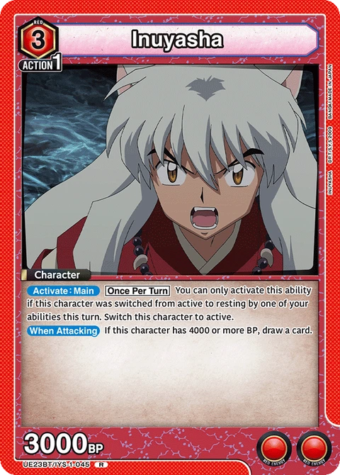Inuyasha, Union Arena (English) Main Card