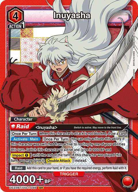 Inuyasha, Union Arena (English) Main Card