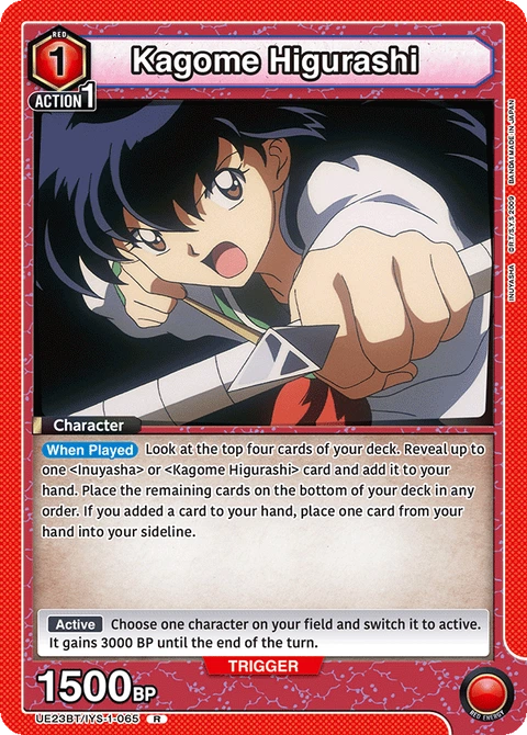Kagome Higurashi - Union Arena (English) card