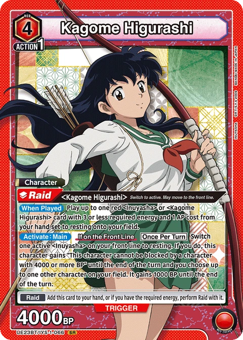 Kagome Higurashi, Union Arena (English) Main Card