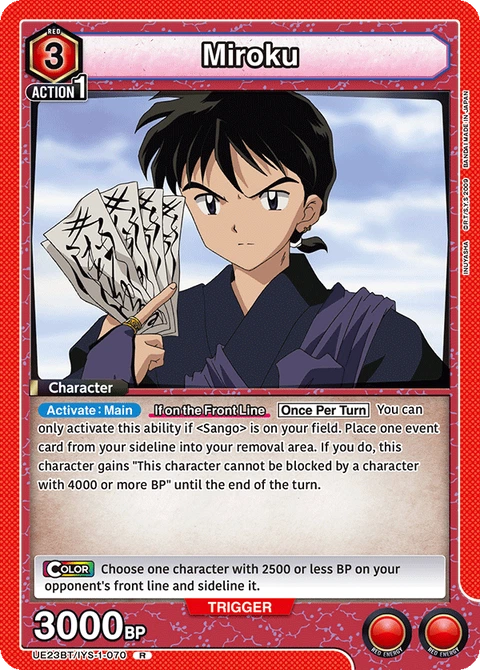 Miroku - Union Arena (English) card