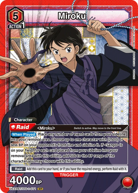 Miroku - Union Arena (English) card