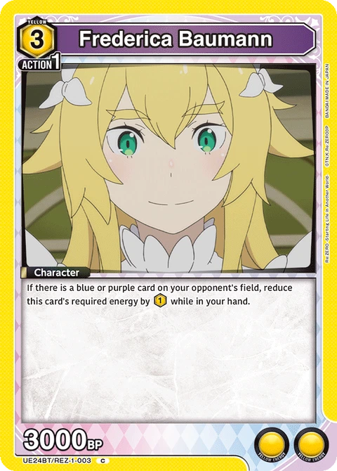 Frederica Baumann - Union Arena (English) card