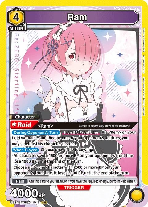 Ram, Union Arena (English) Main Card