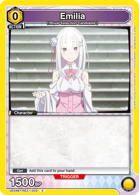 Emilia - Union Arena (English) card