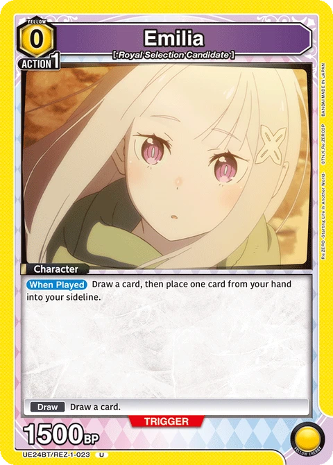 Emilia - Union Arena (English) card