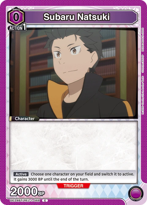 Subaru Natsuki - Union Arena (English) card