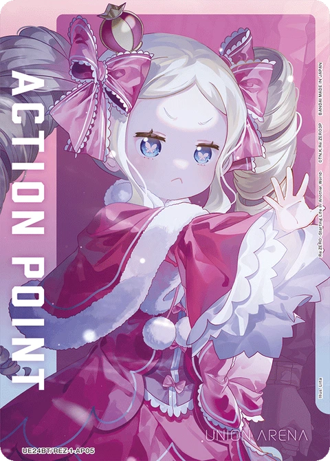 Action Point Card(Re:ZERO -Starting Life in Another World-) - Union Arena (English) card