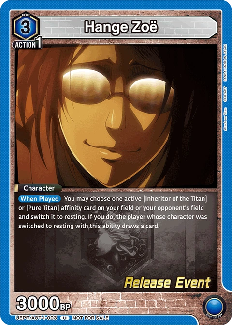 Hange Zoë - Union Arena (English) card