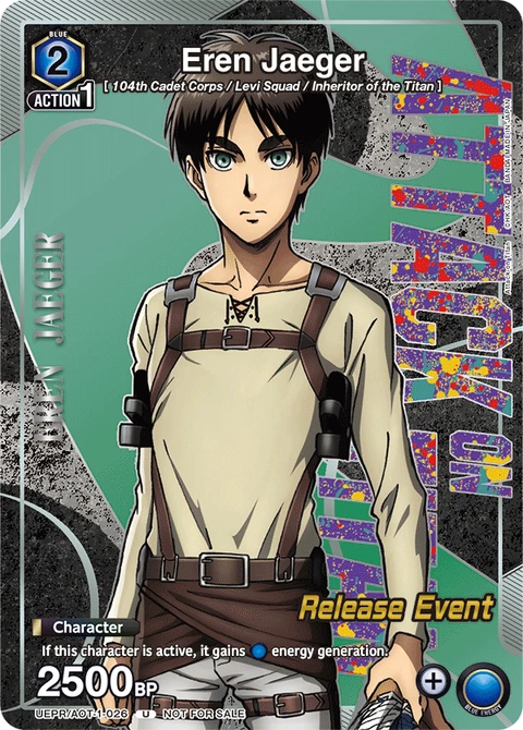 Eren Jaeger - Union Arena (English) card