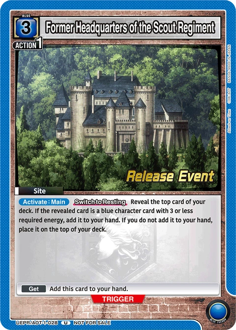 Former Headquarters of the Scout Regiment - Union Arena (English) card