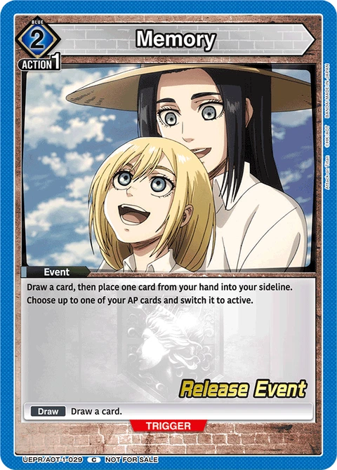 Memory - Union Arena (English) card