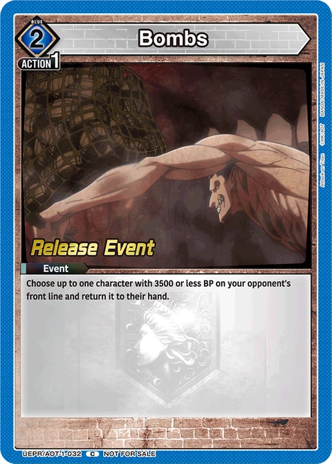 Bombs - Union Arena (English) card