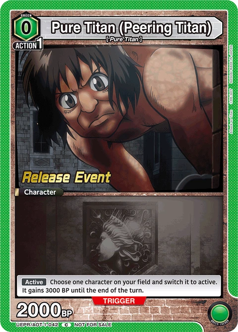 Pure Titan (Peering Titan) - Union Arena (English) card