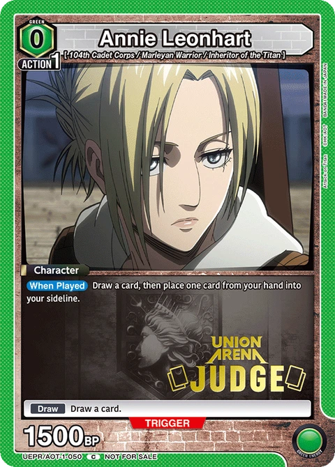 Annie Leonhart - Union Arena (English) card