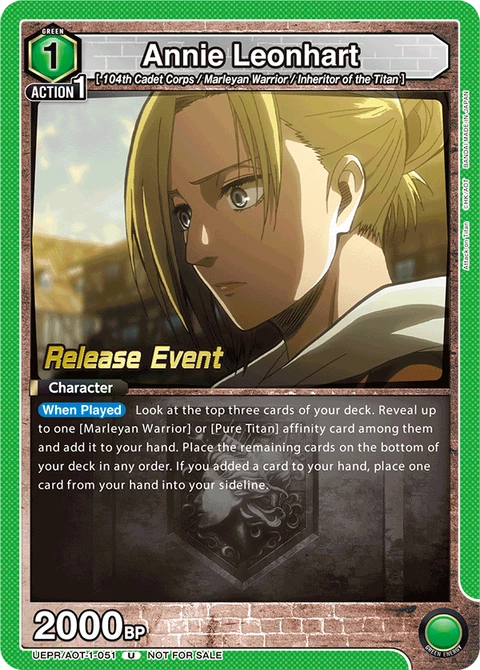 Annie Leonhart - Union Arena (English) card