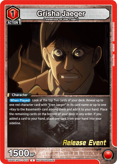Grisha Jaeger - Union Arena (English) card