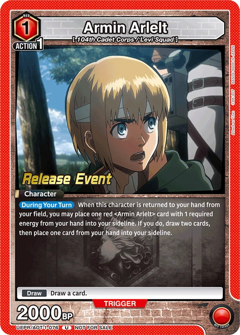 Armin Arlelt - Union Arena (English) card