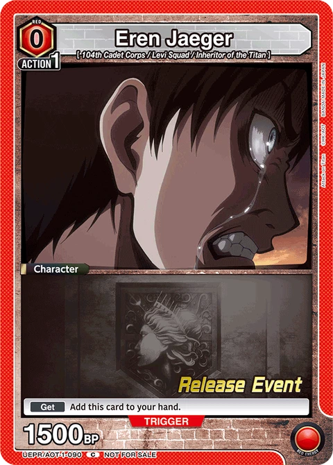 Eren Jaeger - Union Arena (English) card