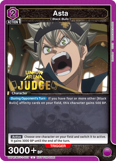 Asta - Union Arena (English) card