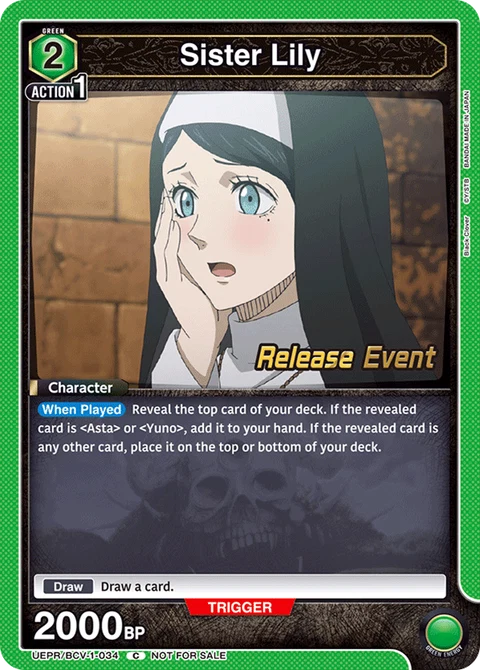 Sister Lily - Union Arena (English) card