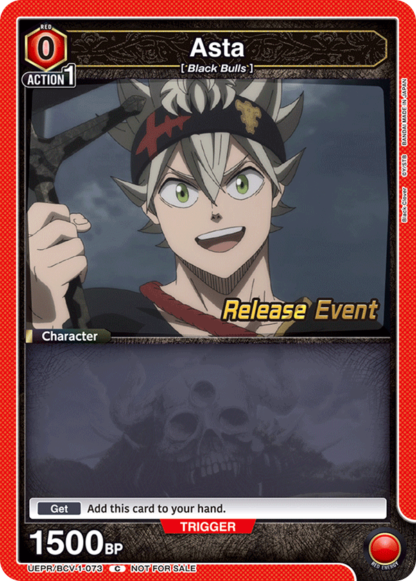 Red Black Clover Asta / Noelle