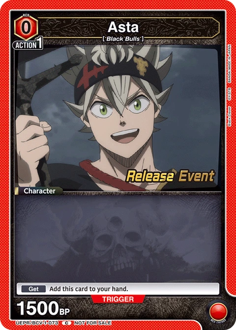 Asta - Union Arena (English) card