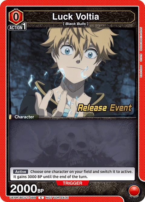 Luck Voltia - Union Arena (English) card
