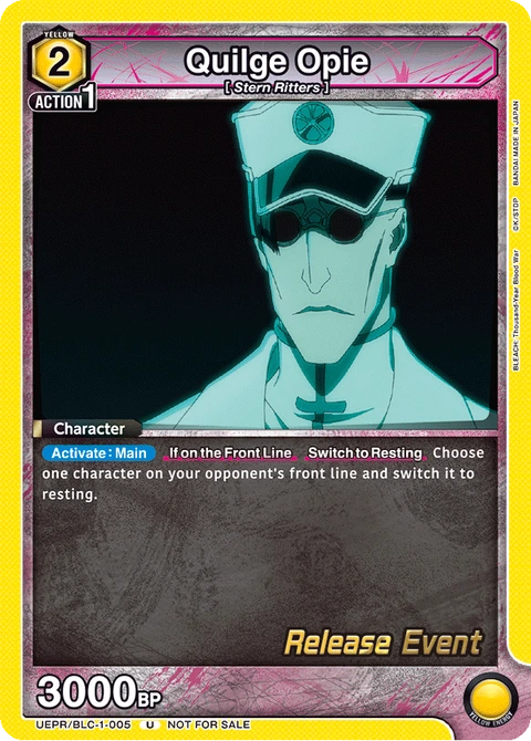 Quilge Opie - Union Arena (English) card