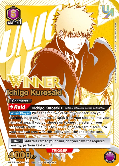 Ichigo Kurosaki - Union Arena (English) card
