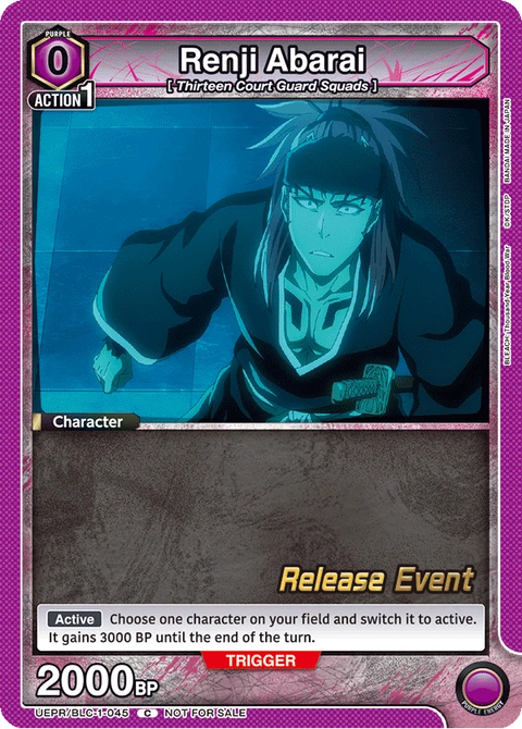 Renji Abarai - Union Arena (English) card