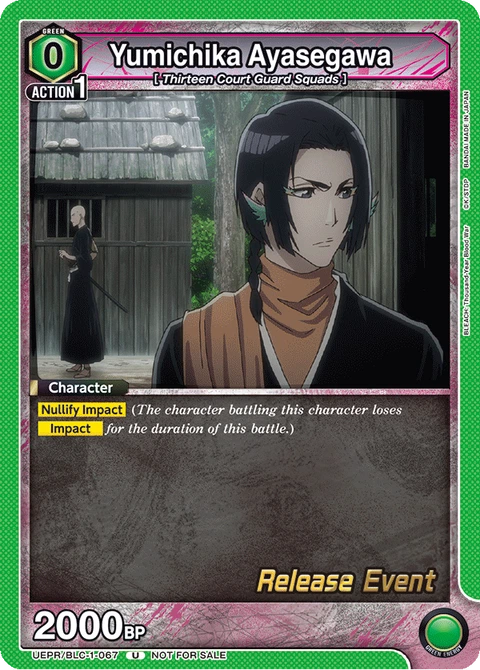 Yumichika Ayasegawa - Union Arena (English) card