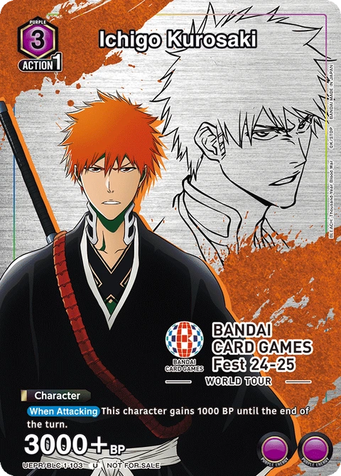 Ichigo Kurosaki - Union Arena (English) card