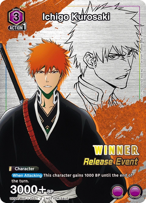 Ichigo Kurosaki - Union Arena (English) card